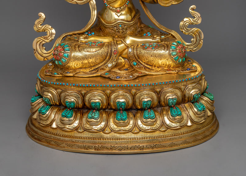 Himalayan Sculpture Of Manjushri | Lord of Speech