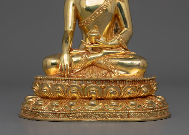 Traditional Handcrafted Statue of Shakyamuni Buddha | The Path to Awakening