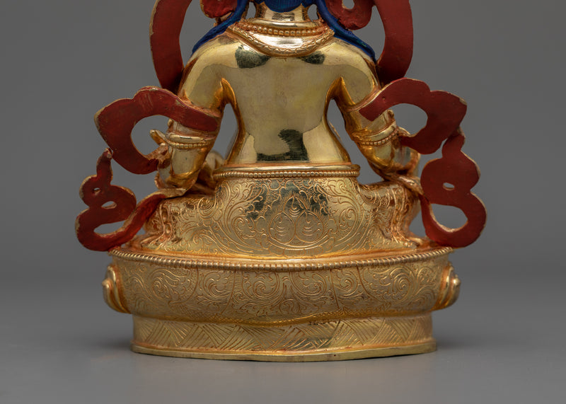 Himalayan Sculpture of Dzambhala | The Buddhist Deity of Wealth and Prosperity