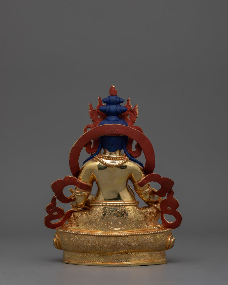 Himalayan Sculpture of Dzambhala | The Buddhist Deity of Wealth and Prosperity