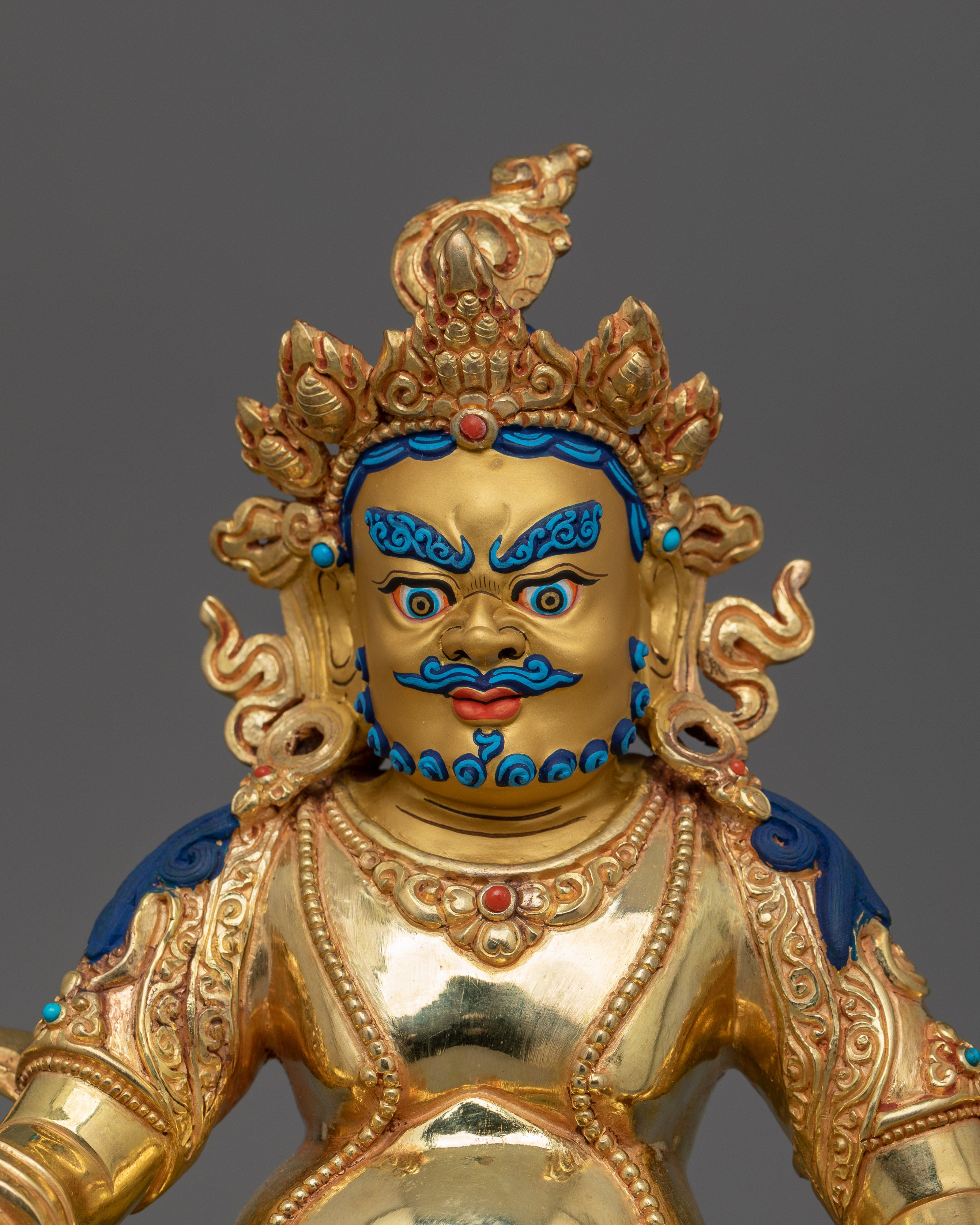Traditional Sculpture of Dzambhala | Unlocking Spiritual and Material Prosperity