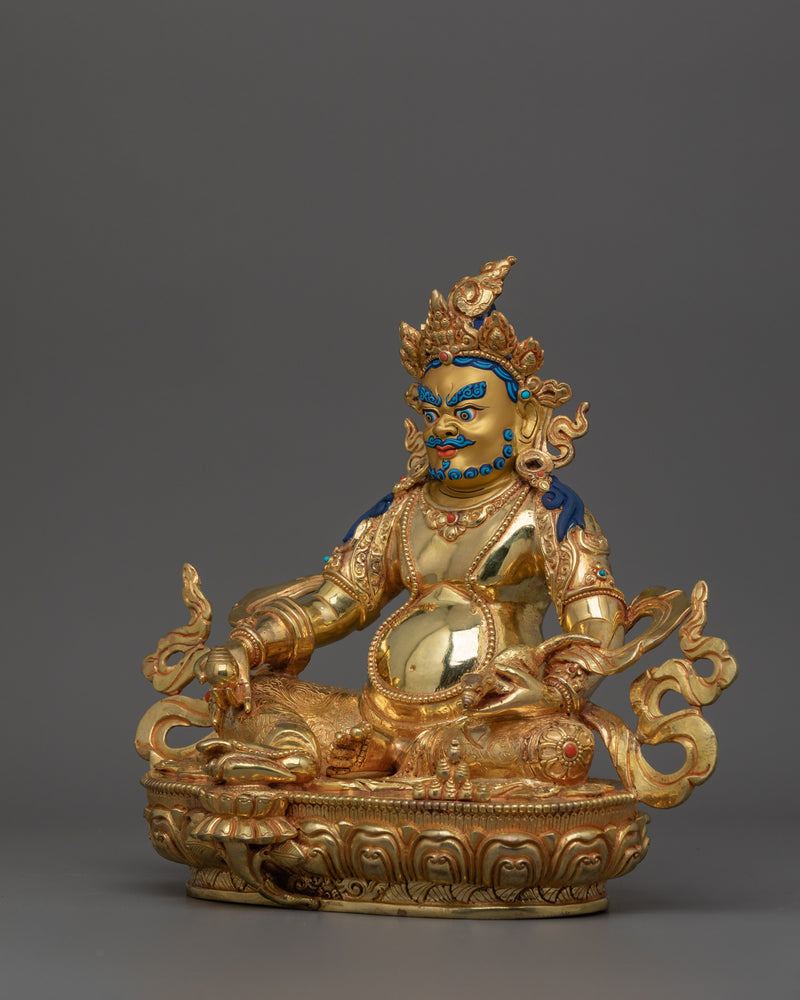 Traditional Sculpture of Dzambhala | Unlocking Spiritual and Material Prosperity