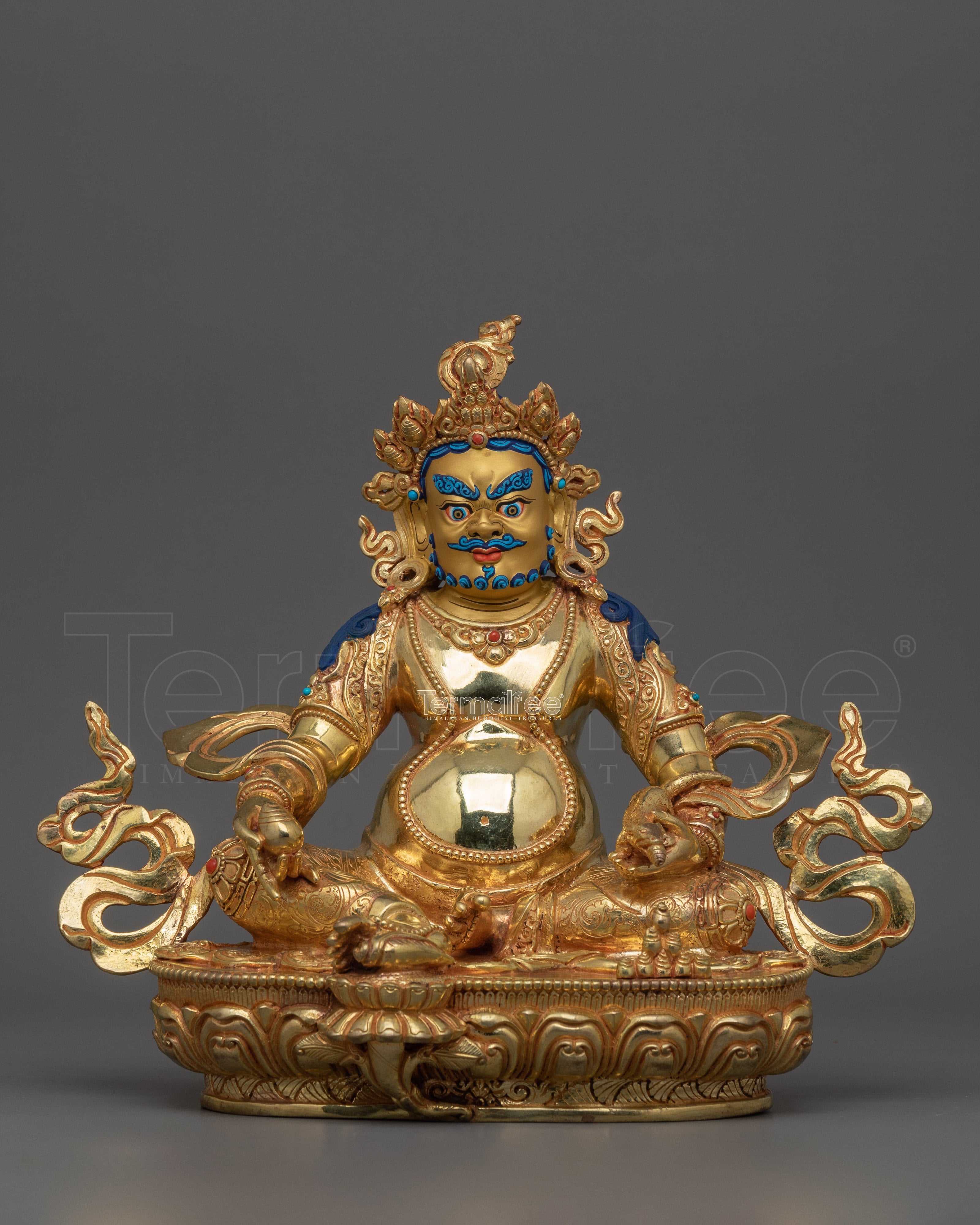 Traditional Sculpture of Dzambhala | Unlocking Spiritual and Material Prosperity