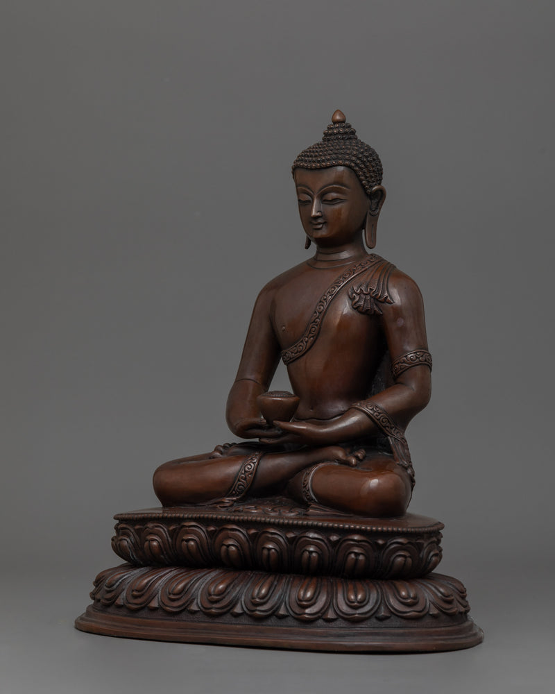 Traditional Sculpture of Amitabha Buddha | The Buddha of Infinite Light and Compassion