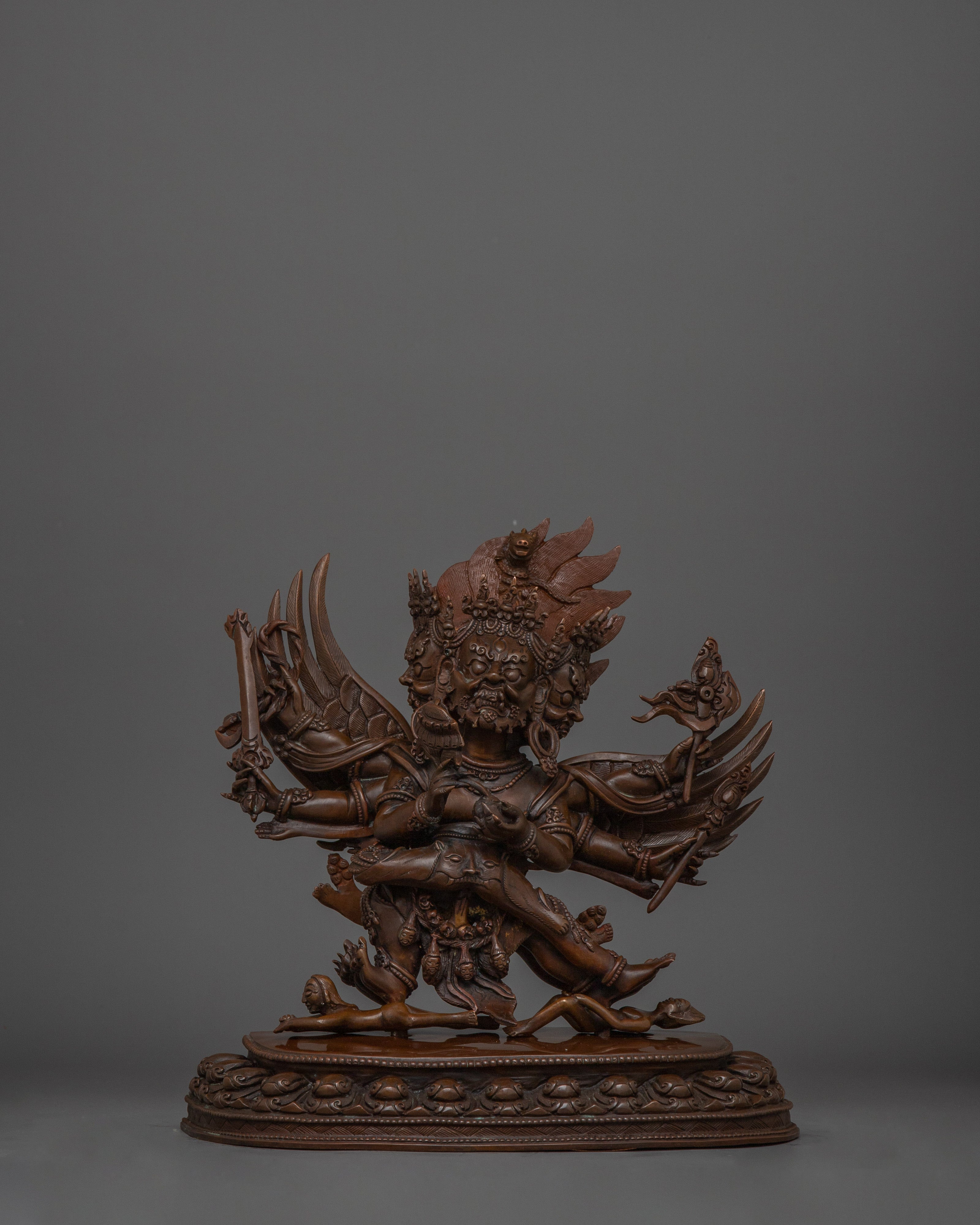 Himalayan Statue of Hayagriva | Symbol of Wisdom and Protection