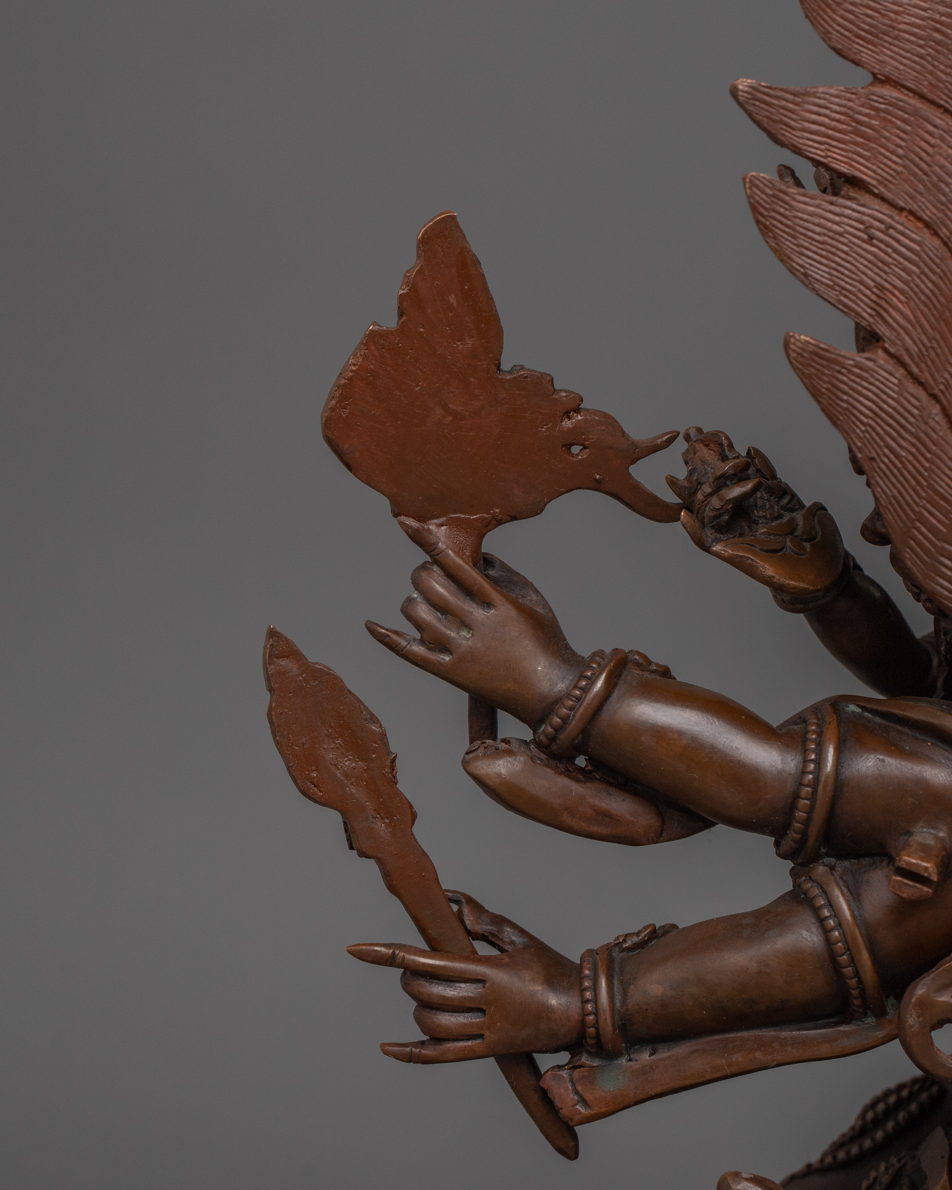 Himalayan Statue of Hayagriva | Symbol of Wisdom and Protection