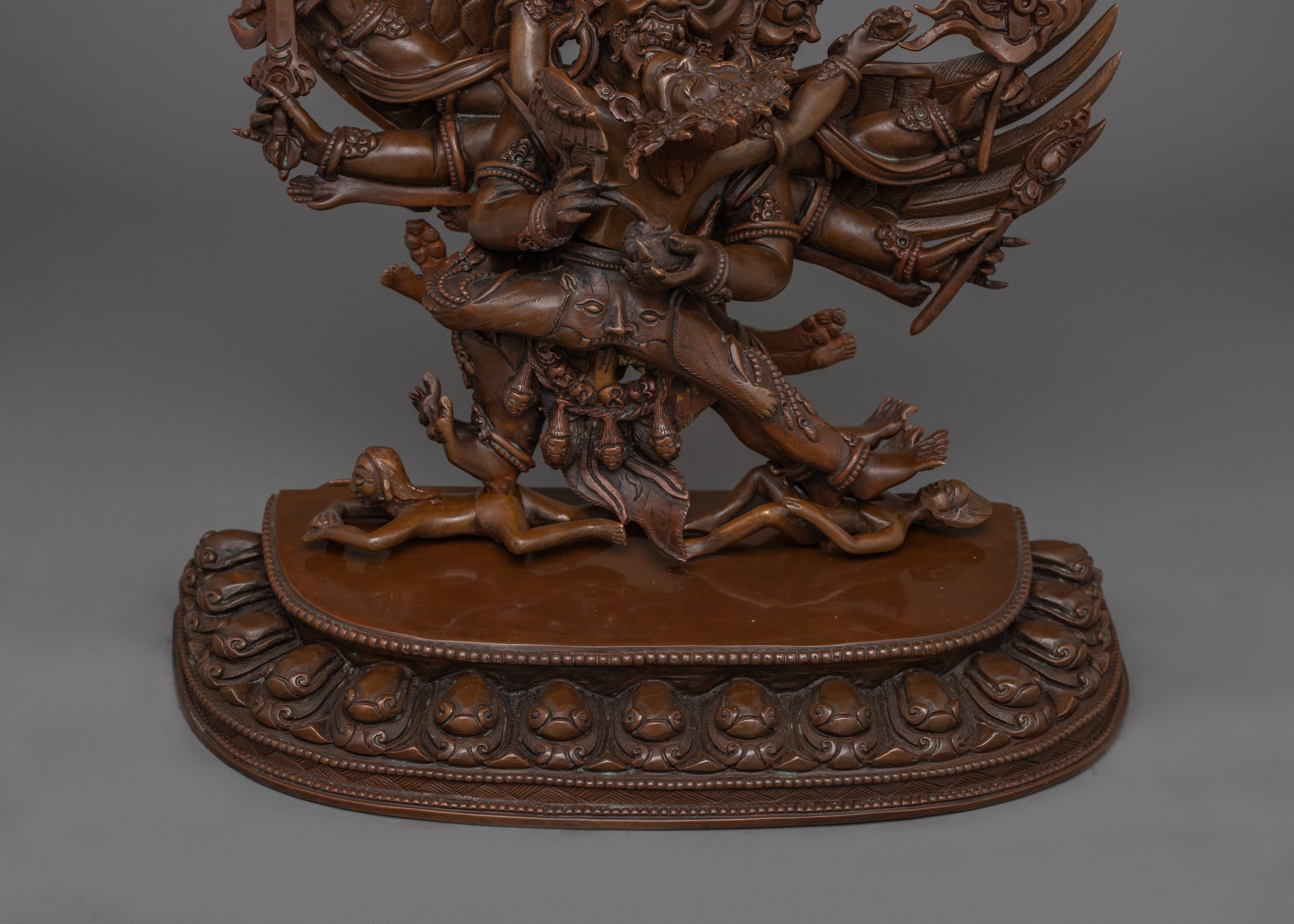 Himalayan Statue of Hayagriva | Symbol of Wisdom and Protection