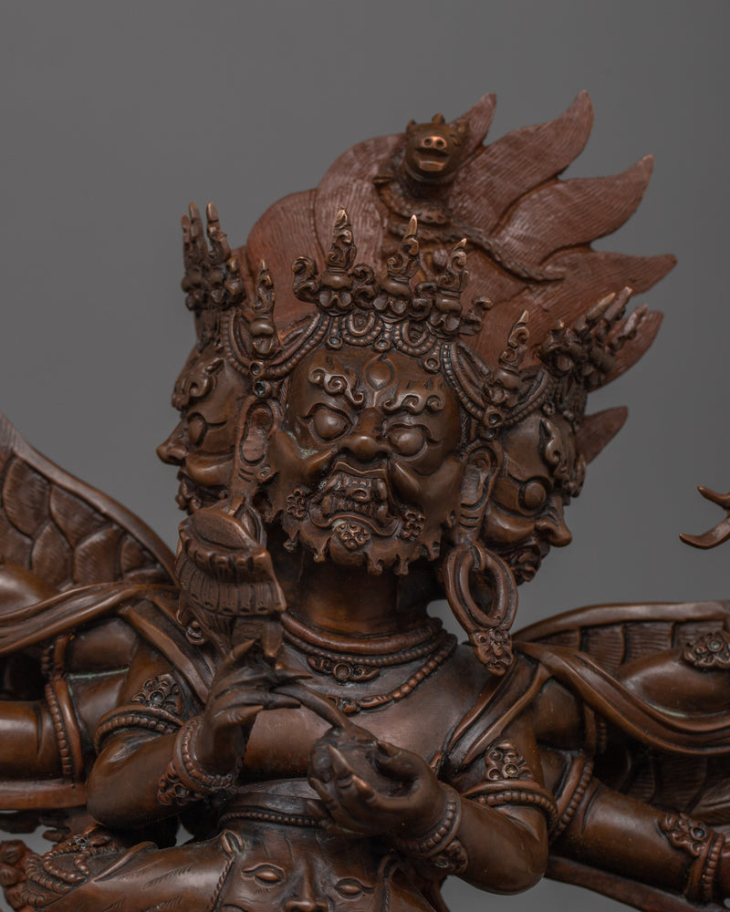 Himalayan Statue of Hayagriva | Symbol of Wisdom and Protection