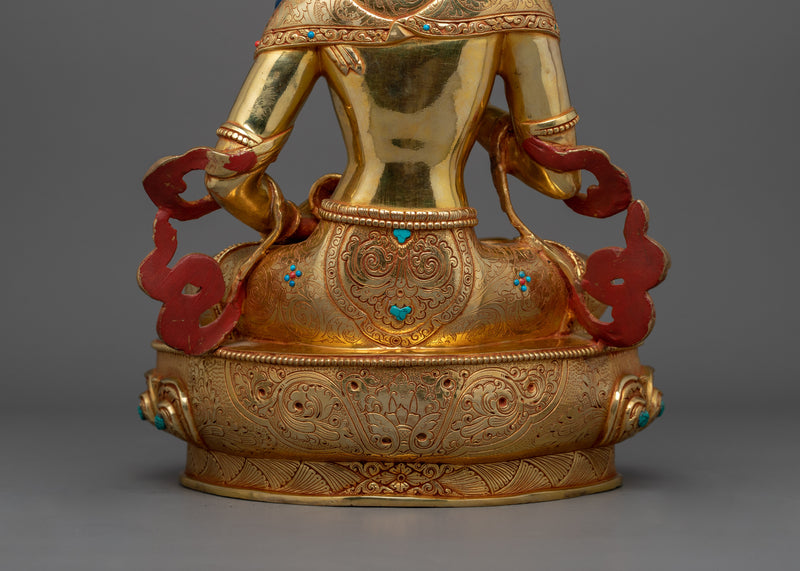 Traditional Sculpture of Vajrasattva | Embodying Wisdom, Purity, and Compassion