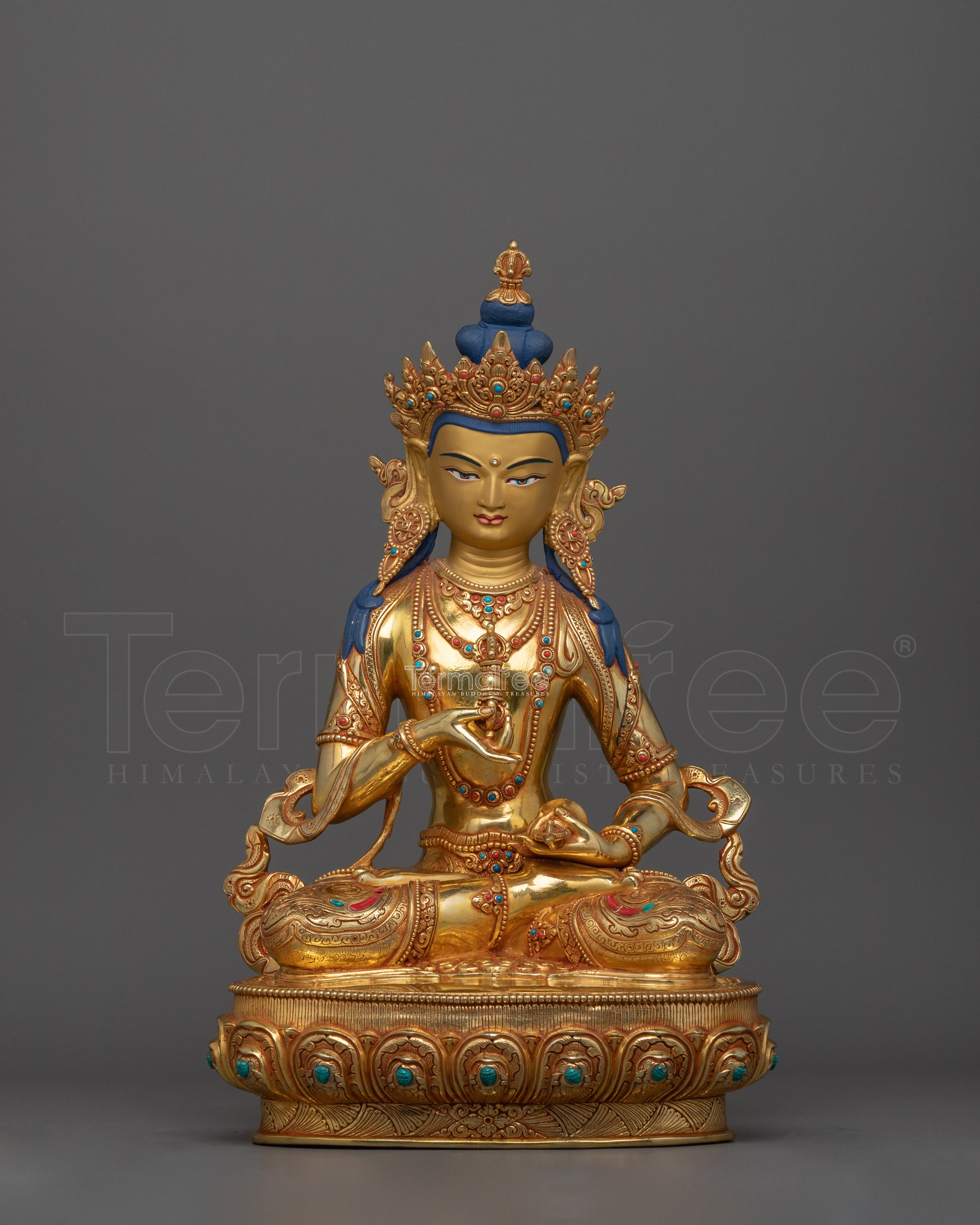 Traditional Sculpture of Vajrasattva | Embodying Wisdom, Purity, and Compassion