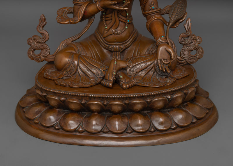 Himalayan Statue of Kshitigarbha | The Bodhisattva of Compassion