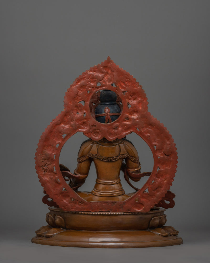Himalayan Statue of Kshitigarbha | The Bodhisattva of Compassion