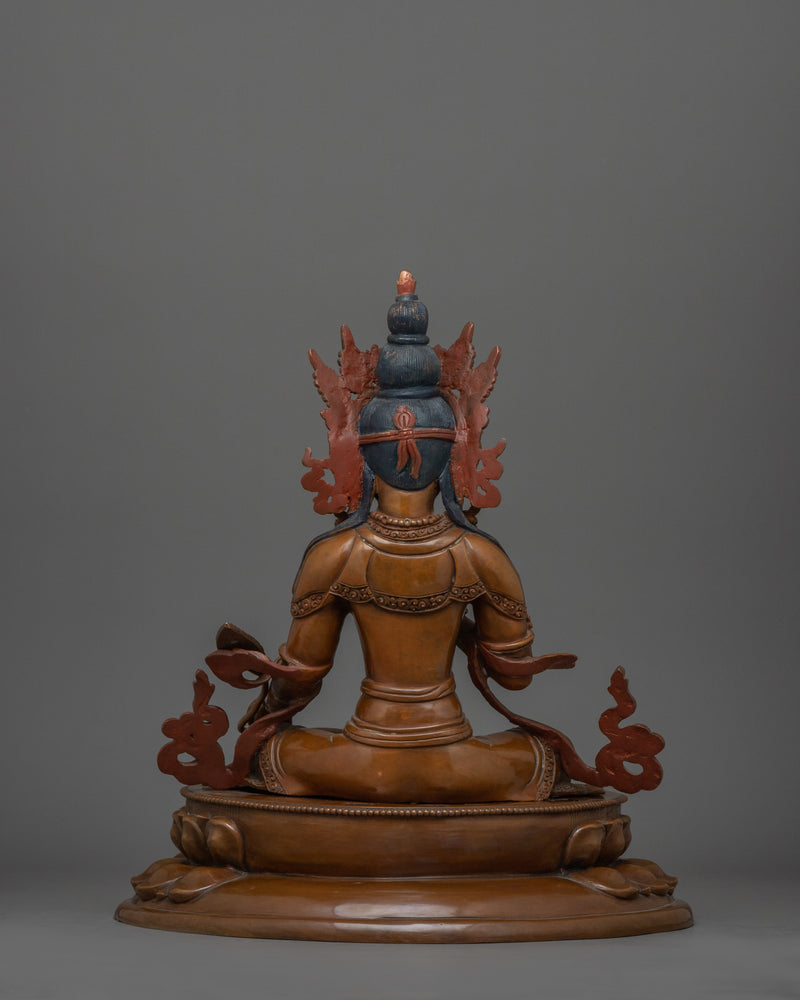 Himalayan Statue of Kshitigarbha | The Bodhisattva of Compassion
