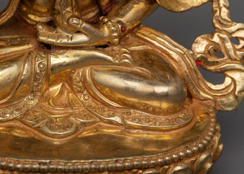 Handcrafted Statue of Namgyalma | The Buddha of Long Life and Immortality