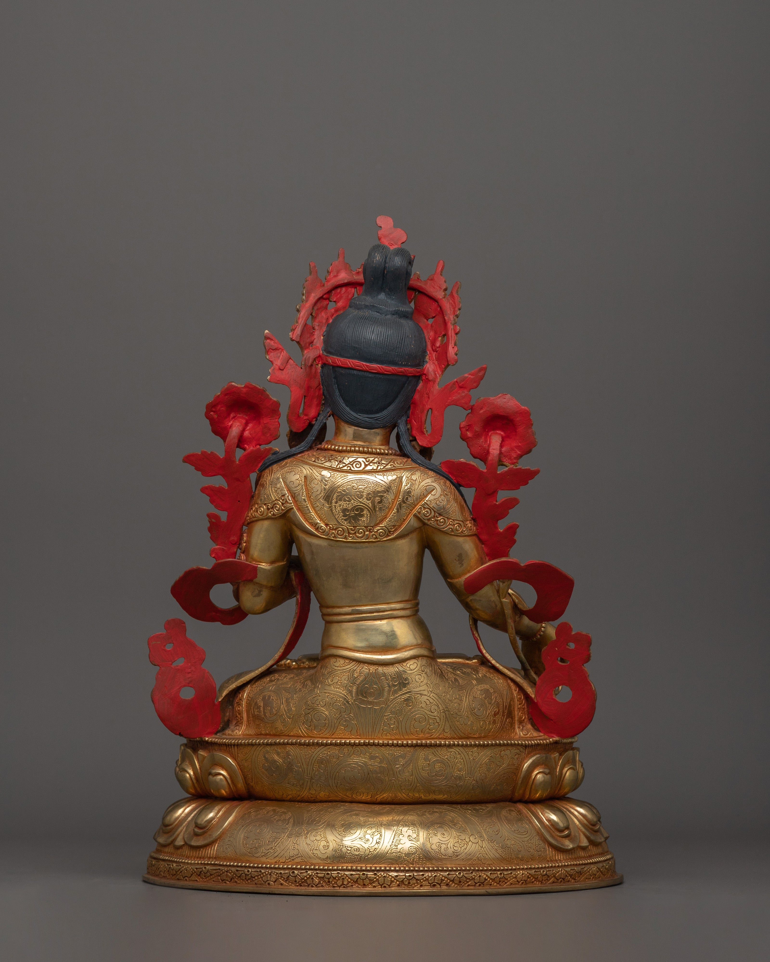 Handcrafted Statue of White Tara | The Radiant Deity of Longevity and Inner Peace