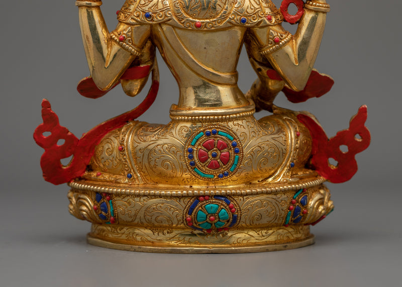 Traditional Statue of Saraswoti | The Goddess of Knowledge, Music, and Wisdom