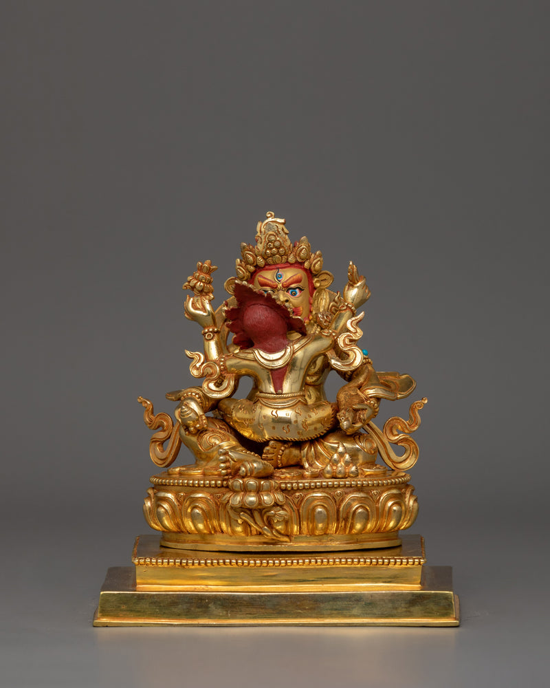 Himalayan Statue of Five Dzambhala Set |  A Sacred Wealth Deity Collection