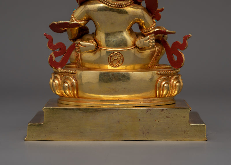 Himalayan Statue of Five Dzambhala Set |  A Sacred Wealth Deity Collection