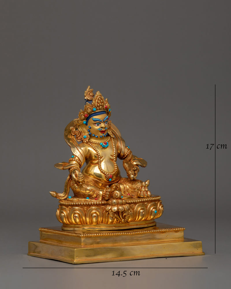 himalayan-statue-of-five-dzambhala-set