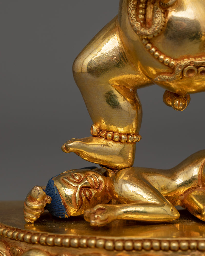 Himalayan Statue of Five Dzambhala Set |  A Sacred Wealth Deity Collection