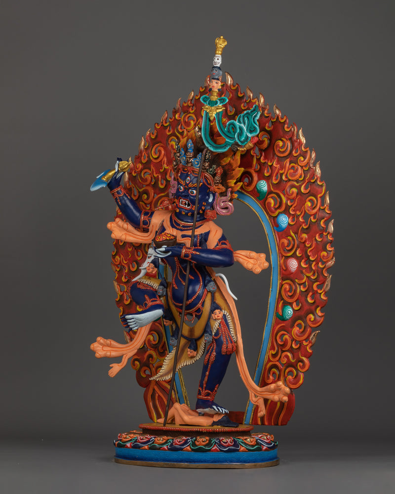 Handmade Statue of Troma Nagmo | The Black Wrathful Mother