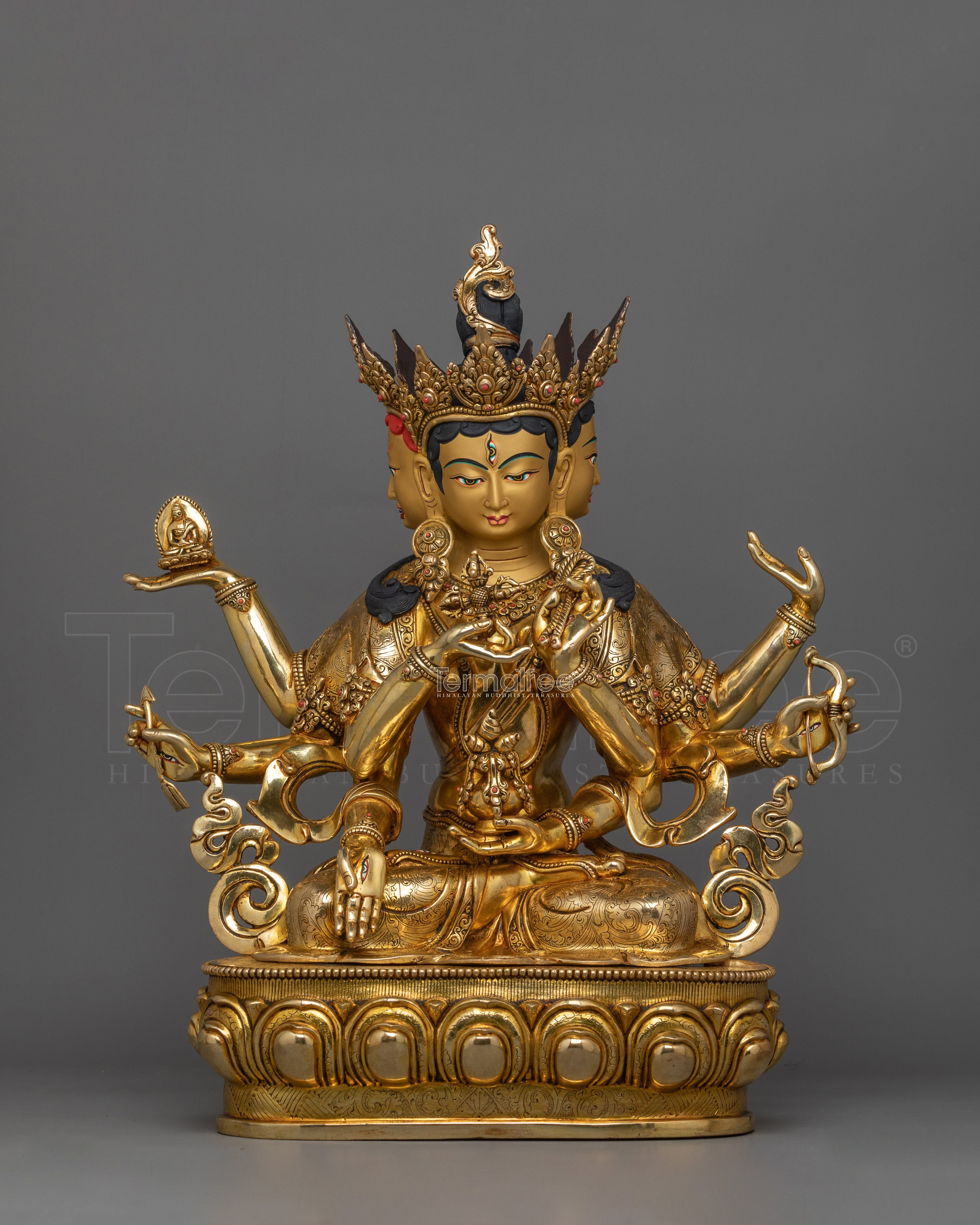 Namgyalma Handmade Statue | Tibetan Deity of Spiritual Longevity