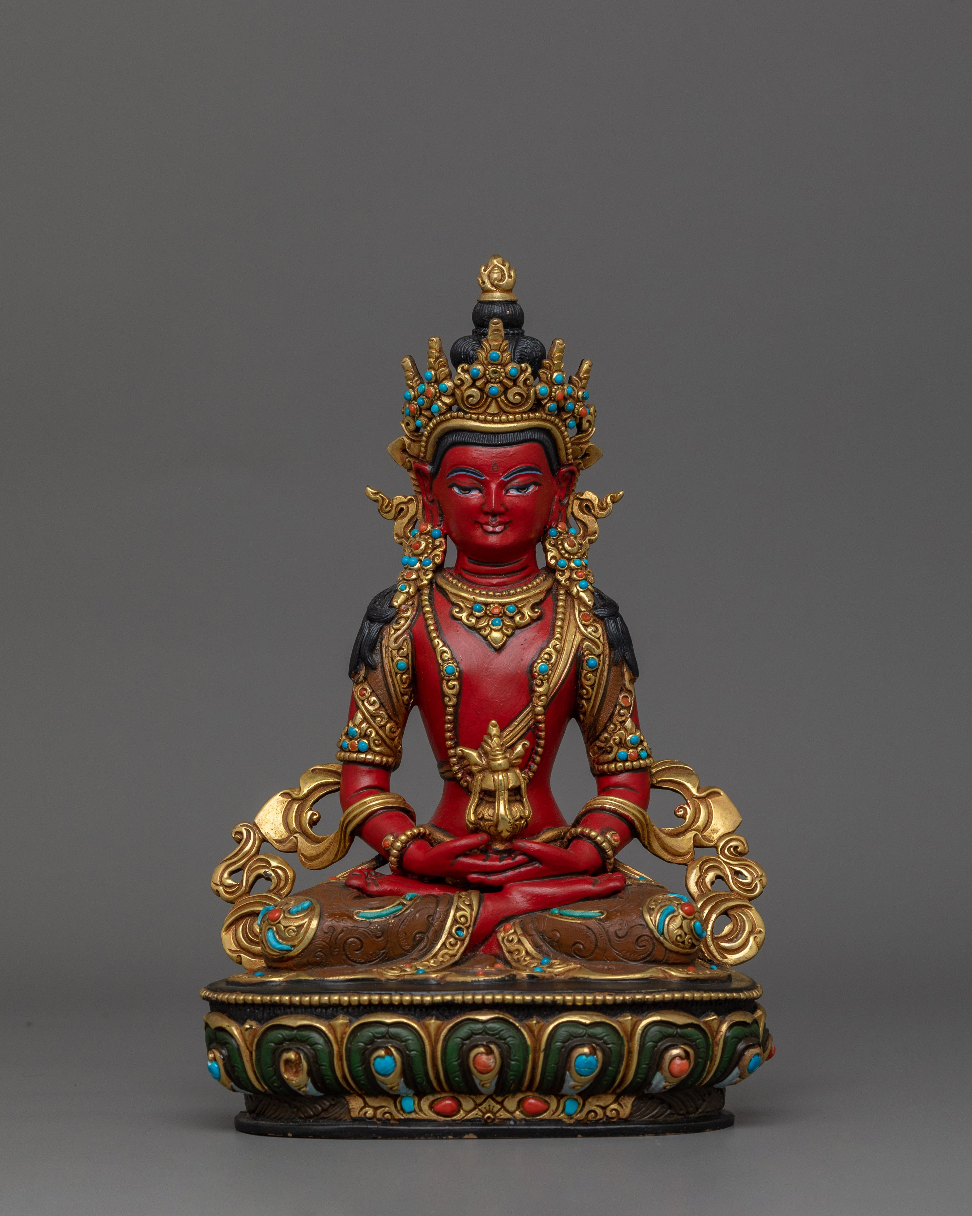 Handmade Bodhisattva Statue set | Guardian of Enlightenment and Dharma
