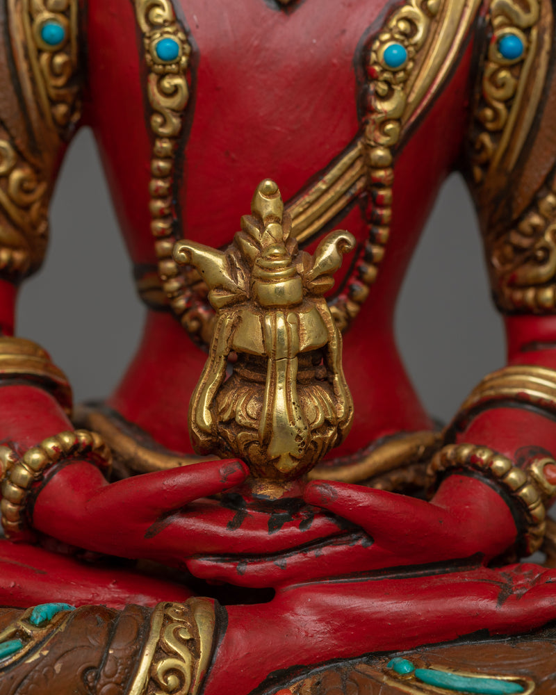 Handmade Bodhisattva Statue set | Guardian of Enlightenment and Dharma
