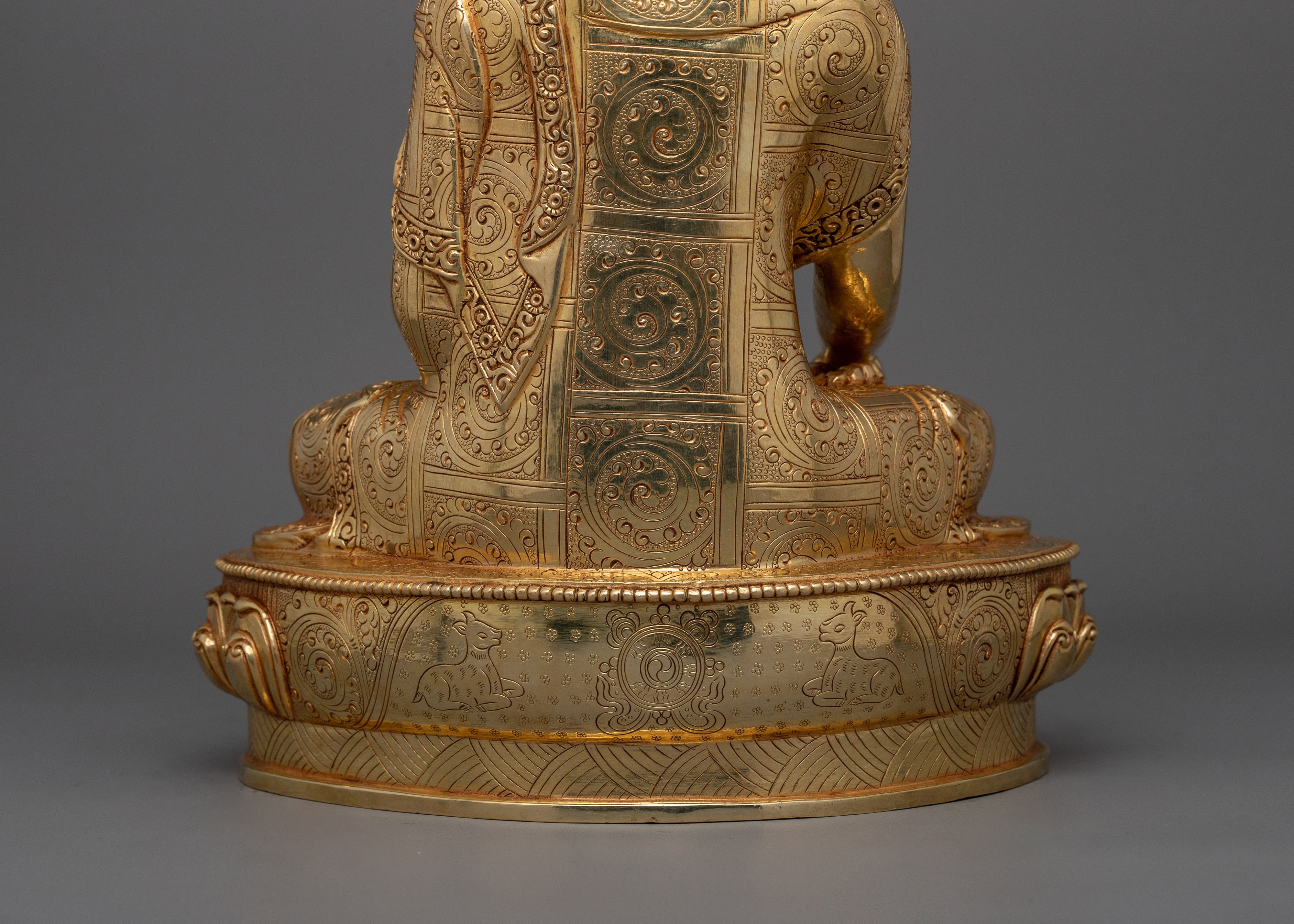 Handcrafted Himalayan Statue of Shakyamuni Buddha | The Founder of Buddhism