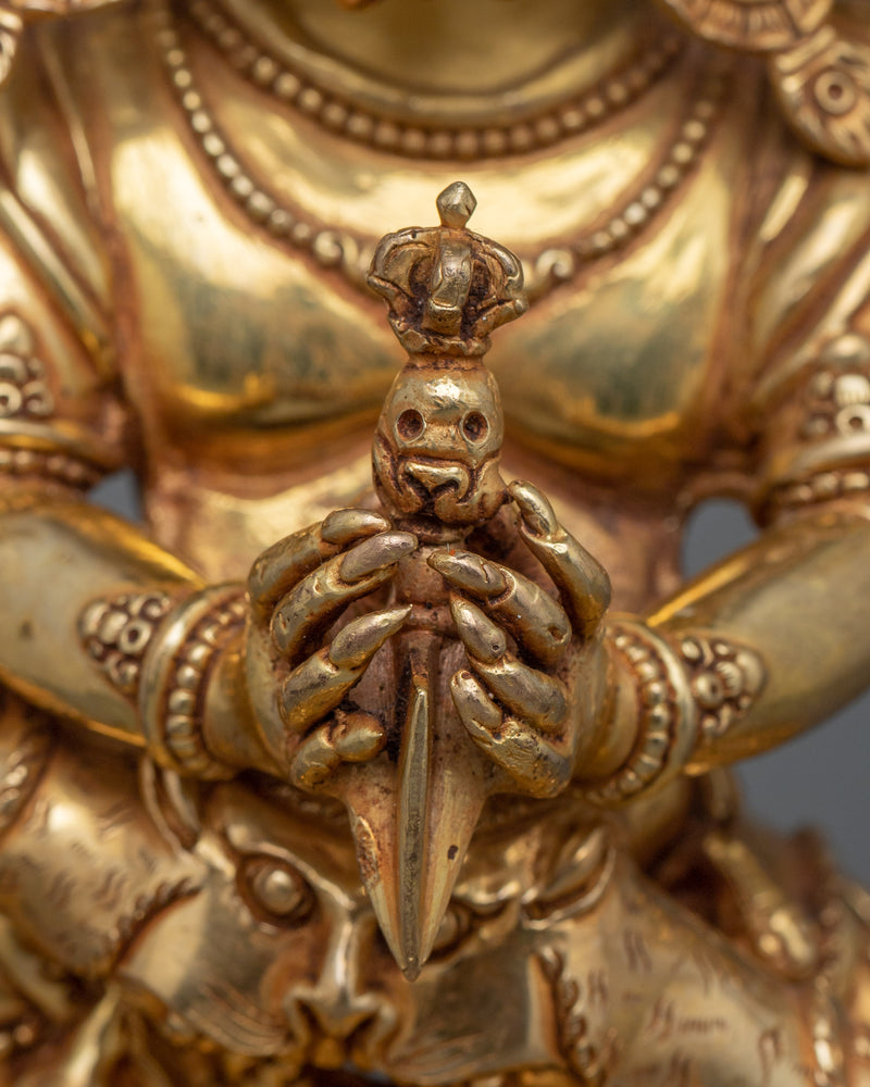Vajra Kilaya Handmade Statue | The Wrathful Deity of Protection