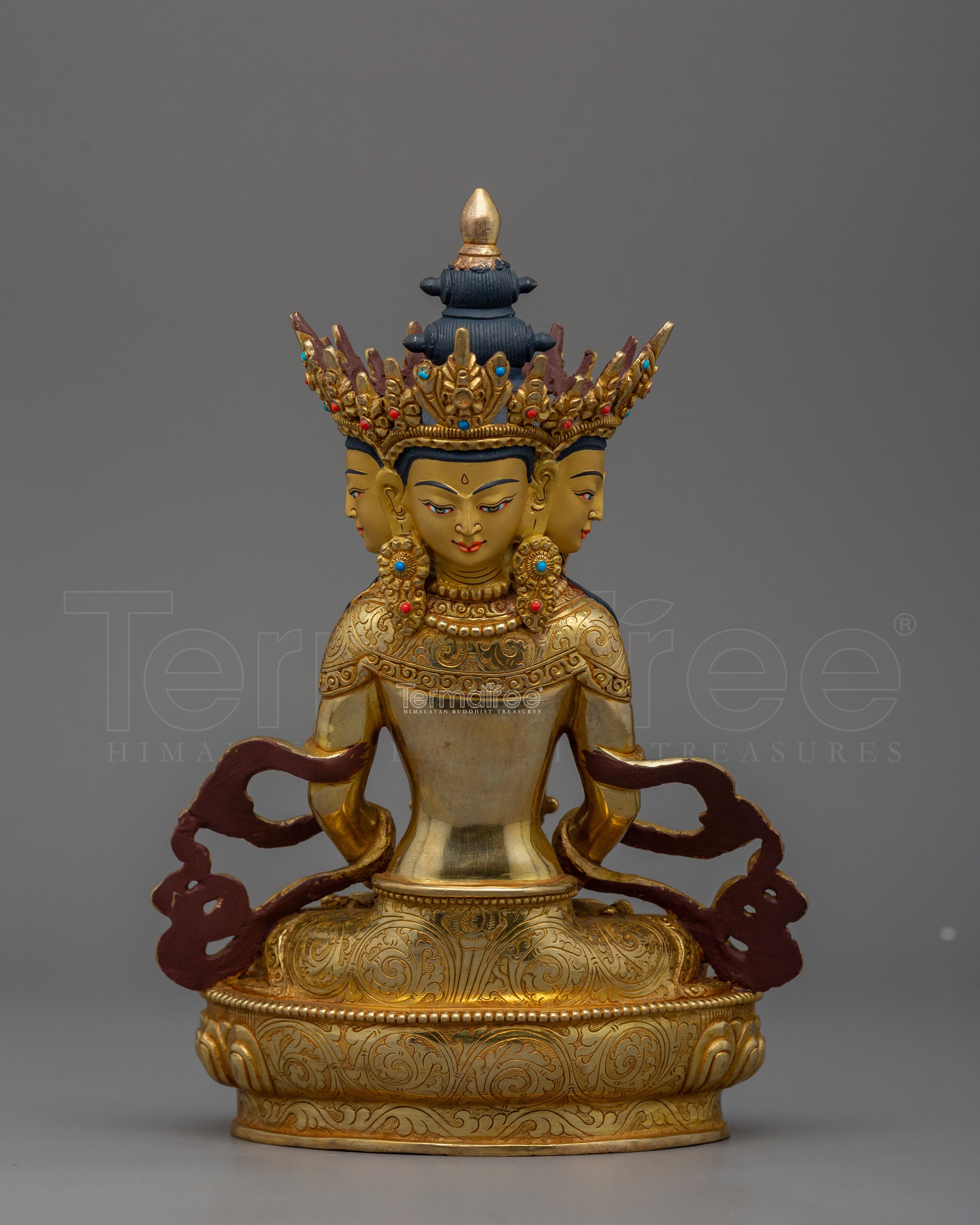 Vairocana Handmade Statue | One of the Five Dhyani Buddhas