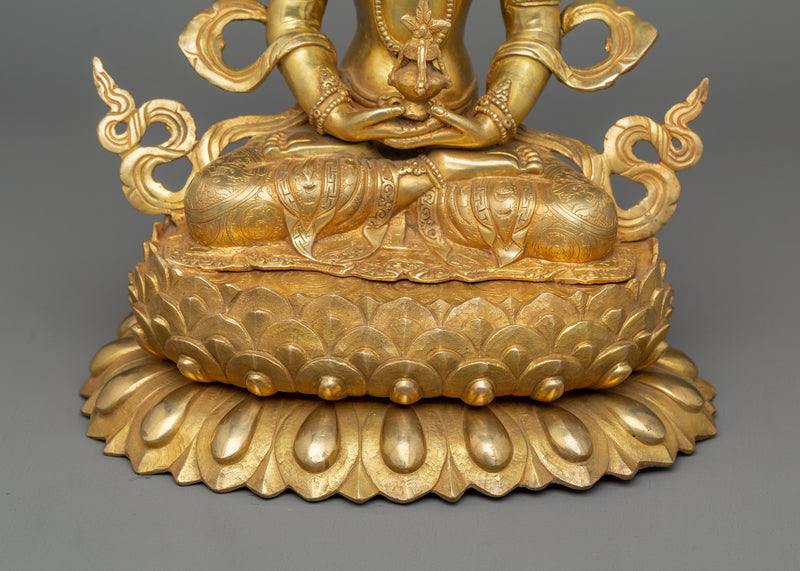 Amitayus Traditional Statue | The Buddha of Infinite Life