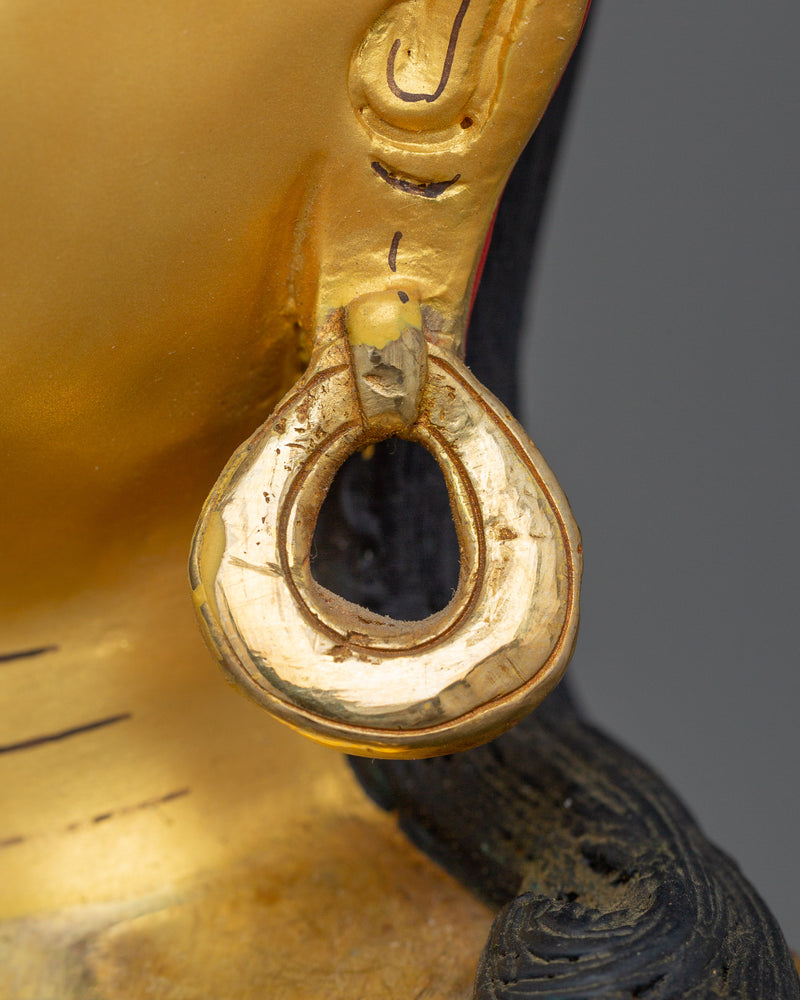 Buddhist Master Milarepa Statue | Tibetan Yogi Sculpture