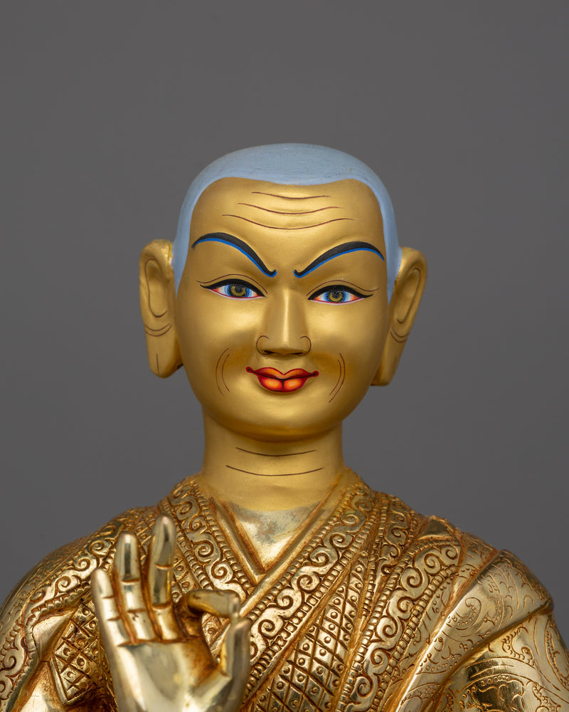 Gelugpa Master Set | Handcrafted Tibetan Buddhist Master Sculpture