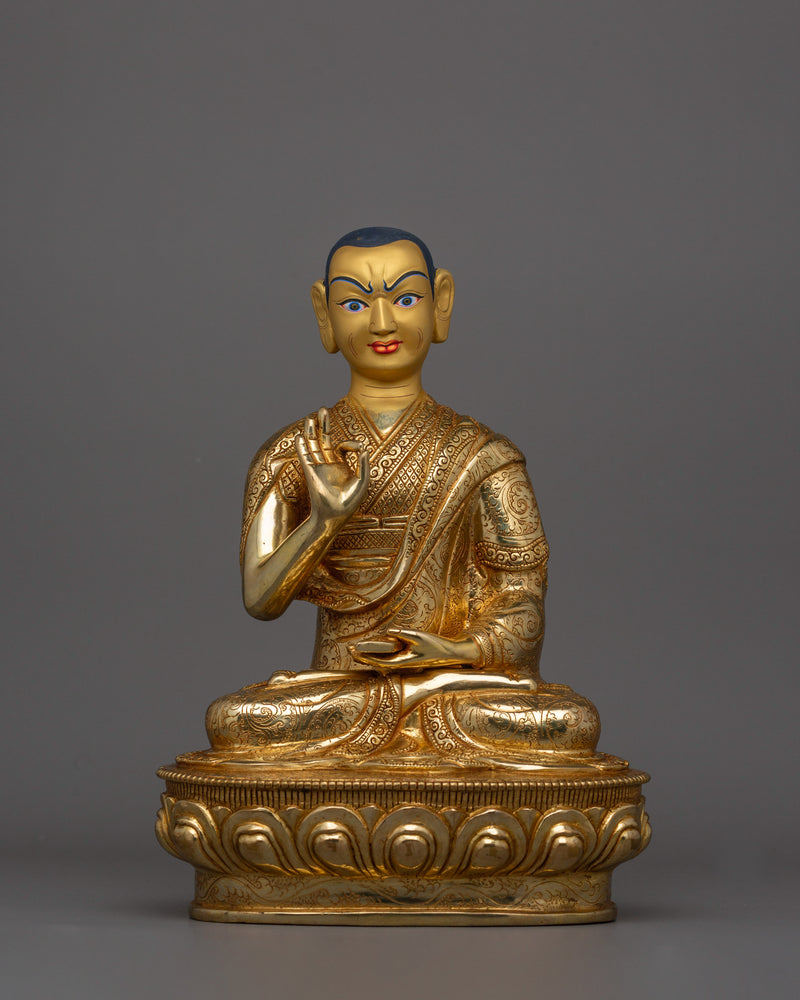 Gelugpa Master Set | Handcrafted Tibetan Buddhist Master Sculpture