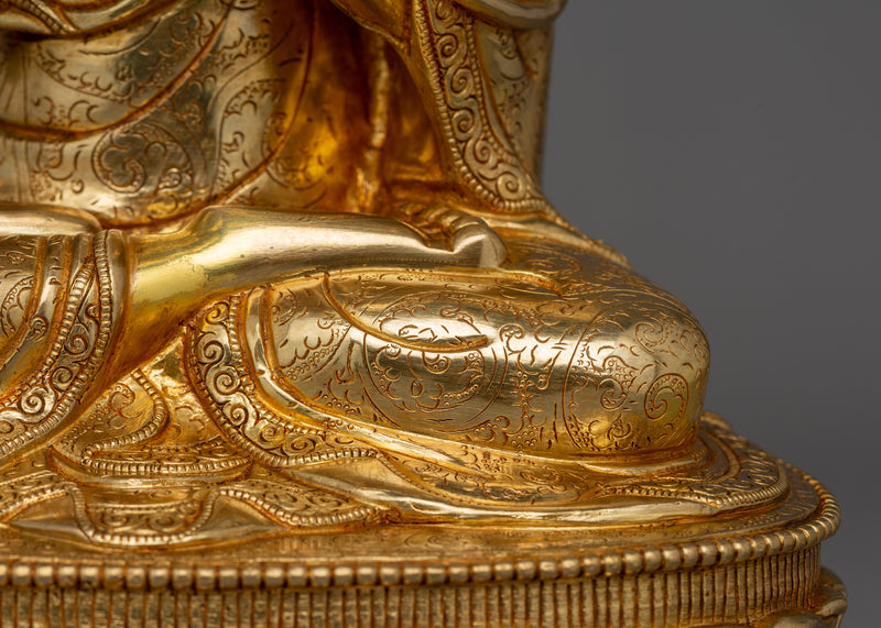 Gelugpa Master Set | Handcrafted Tibetan Buddhist Master Sculpture