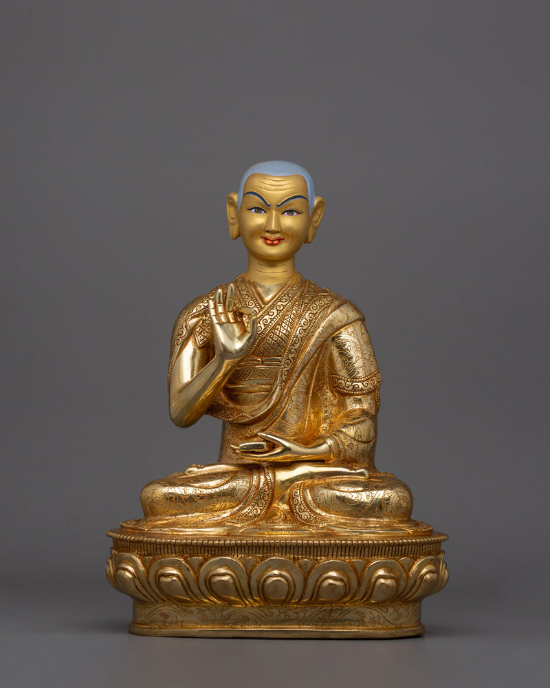 Gelugpa Master Set | Handcrafted Tibetan Buddhist Master Sculpture