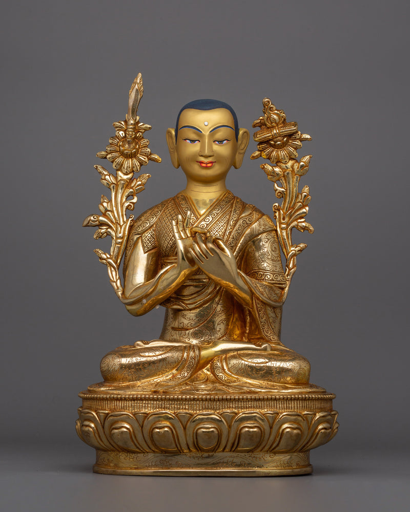 Gelugpa Master Set | Handcrafted Tibetan Buddhist Master Sculpture