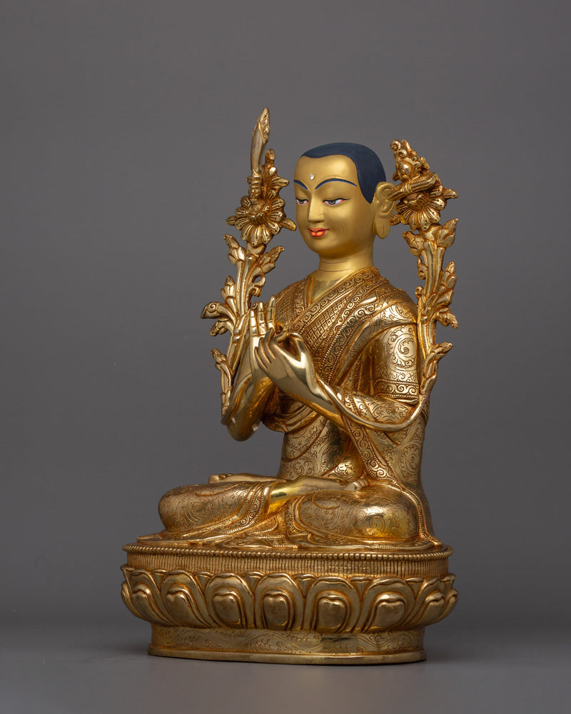 Gelugpa Master Set | Handcrafted Tibetan Buddhist Master Sculpture