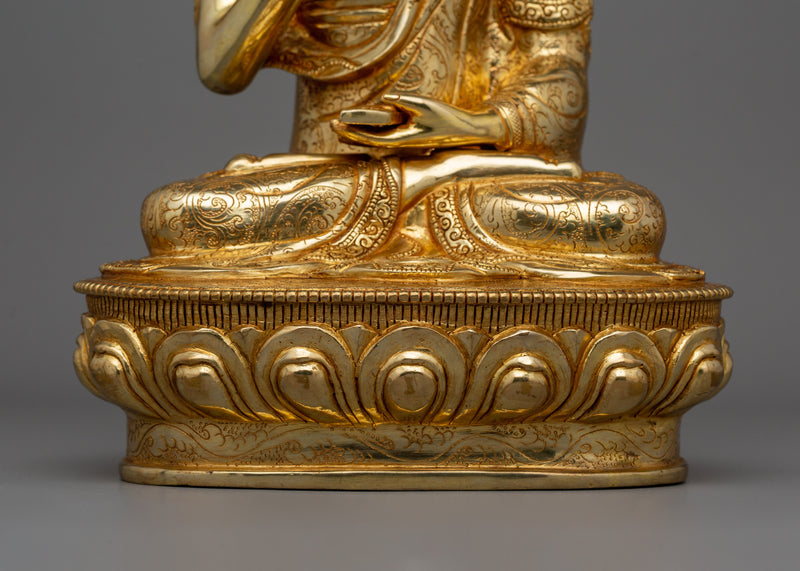 Gelugpa Master Set | Handcrafted Tibetan Buddhist Master Sculpture