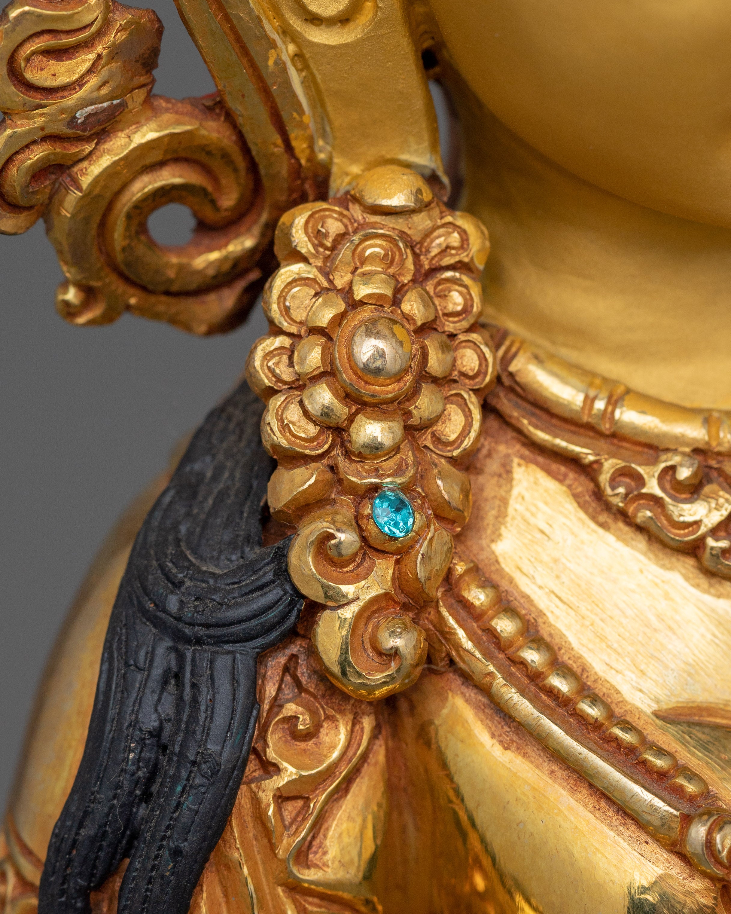 White Tara Statue With consort | Goddess of Healing and Longevity