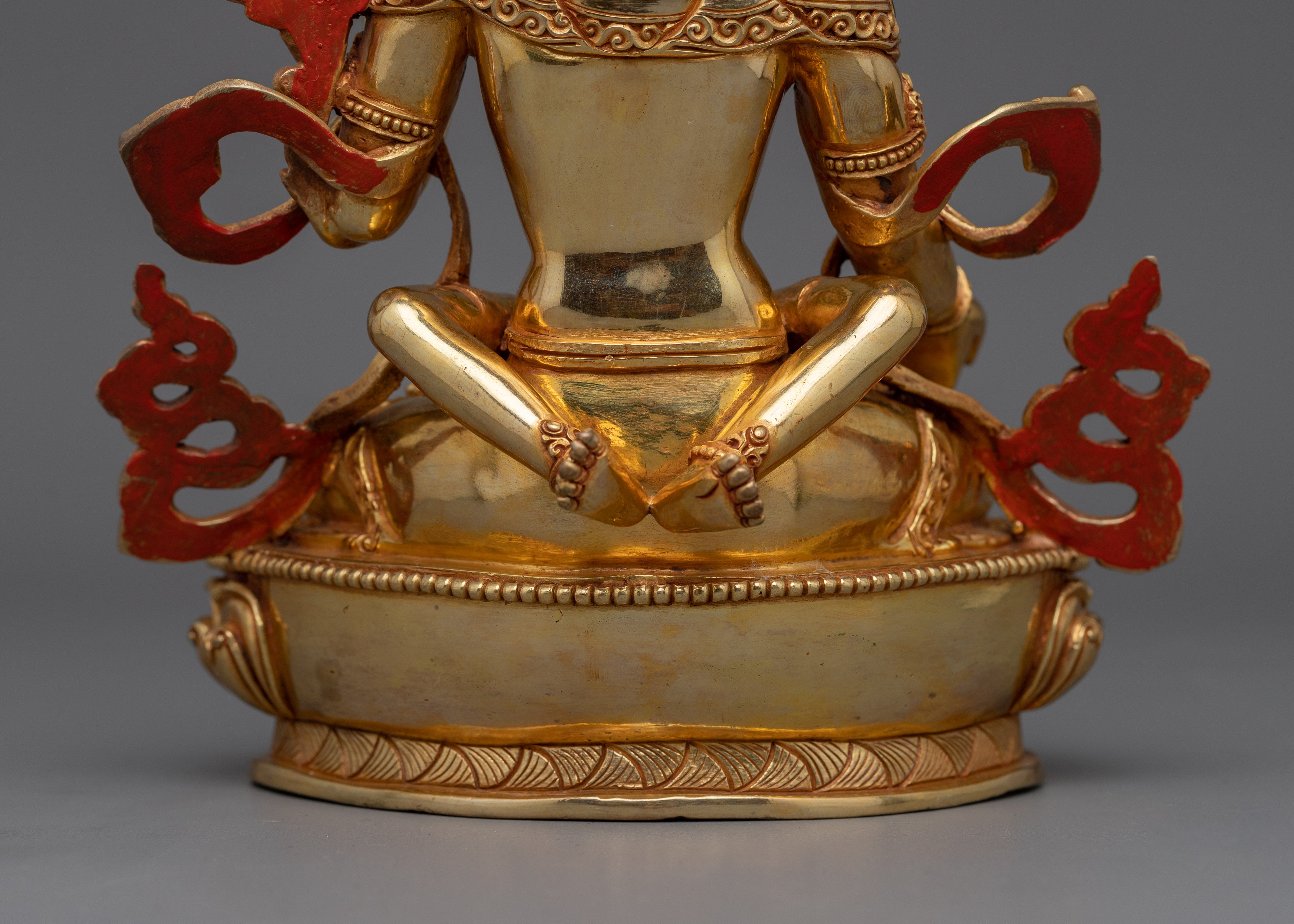 White Tara Statue With consort | Goddess of Healing and Longevity