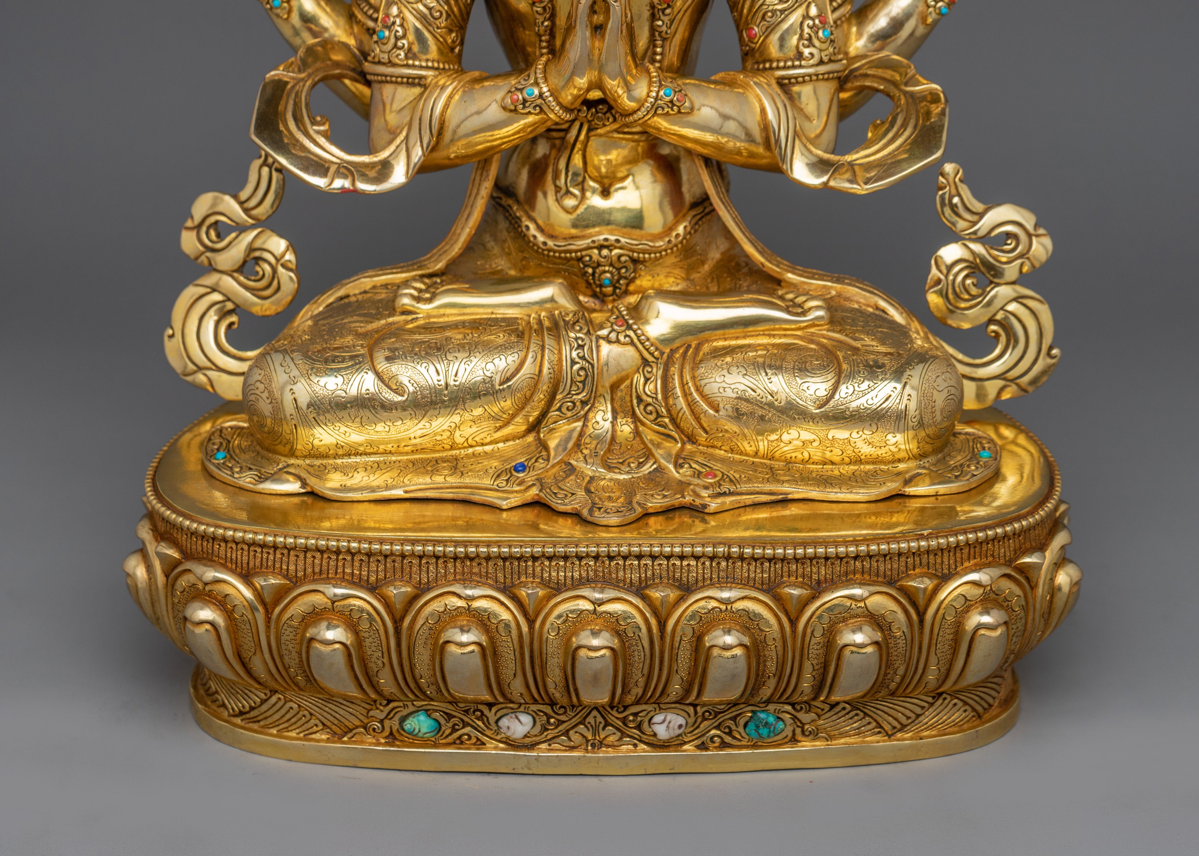Chenrezig Himalayan Handcrafted Statue | The Great Compassionate One