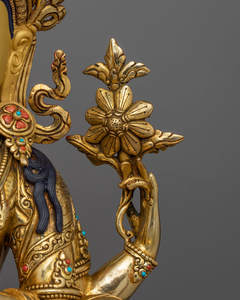 Chenrezig Himalayan Handcrafted Statue | The Great Compassionate One