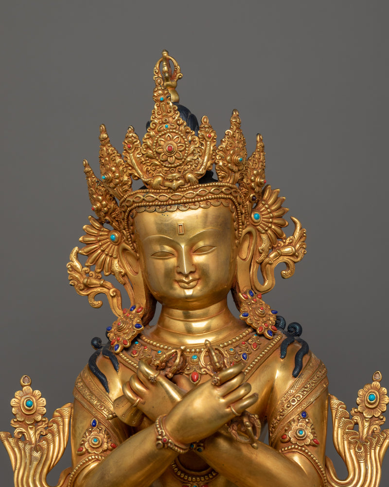 Handcrafted Statue Of Vajradhara | Holder of the Thunderbolt