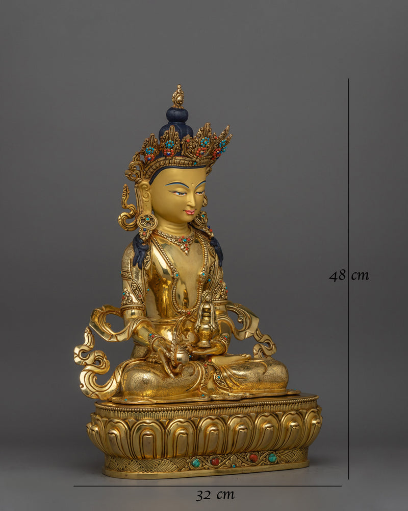 handcrafted-statue-of-kshitigarbha