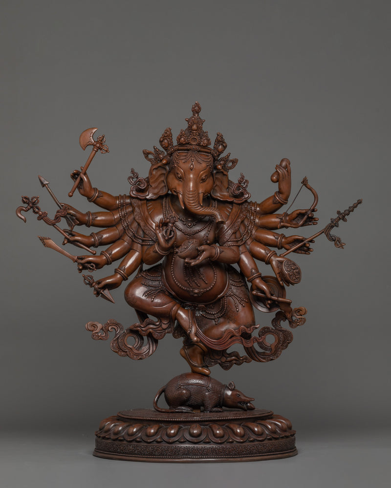 Handcrafted Statue of Ganesh | God of Wisdom and Knowledge