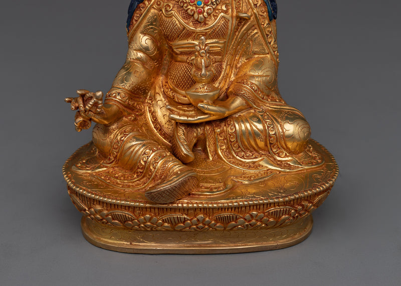 Himalayan Figurine of Guru Rinpoche | The Founder of Tibetan Buddhism