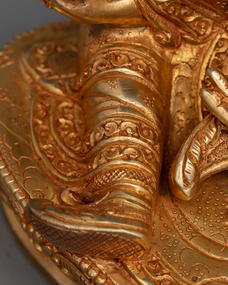 Himalayan Figurine of Guru Rinpoche | The Founder of Tibetan Buddhism