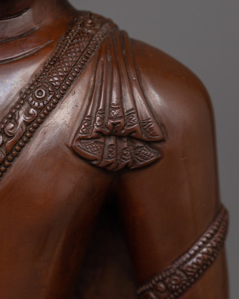 Traditional Sculpture of Shakyamuni Buddha | The Buddha of Wisdom and Compassion